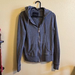 Victoria’s Secret Supermodel Essentials Gray Hoodie with Angel Wings
